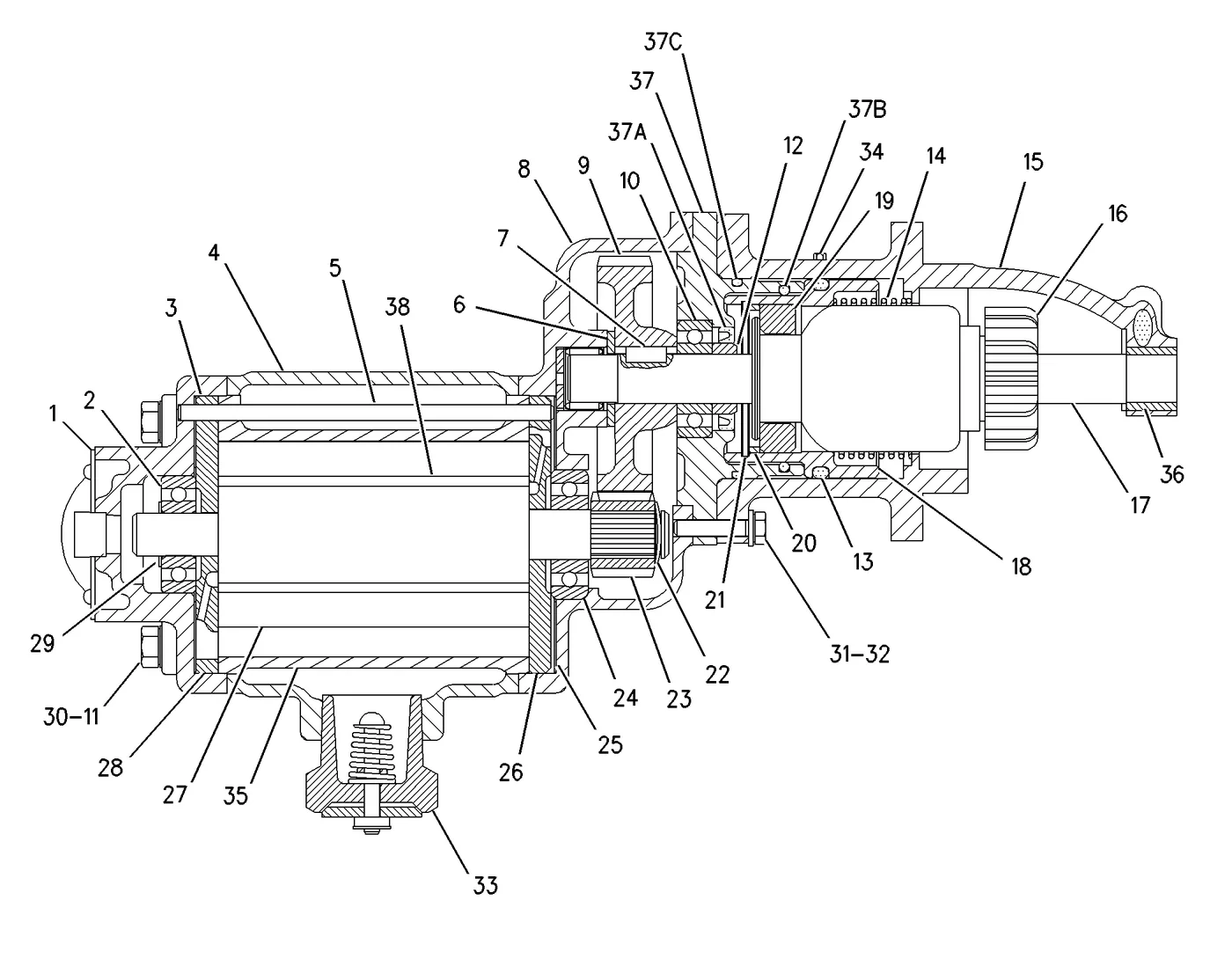 3306 · ELECTRICAL AND STARTING SYSTEM · 106-5520 CAT parts diagram