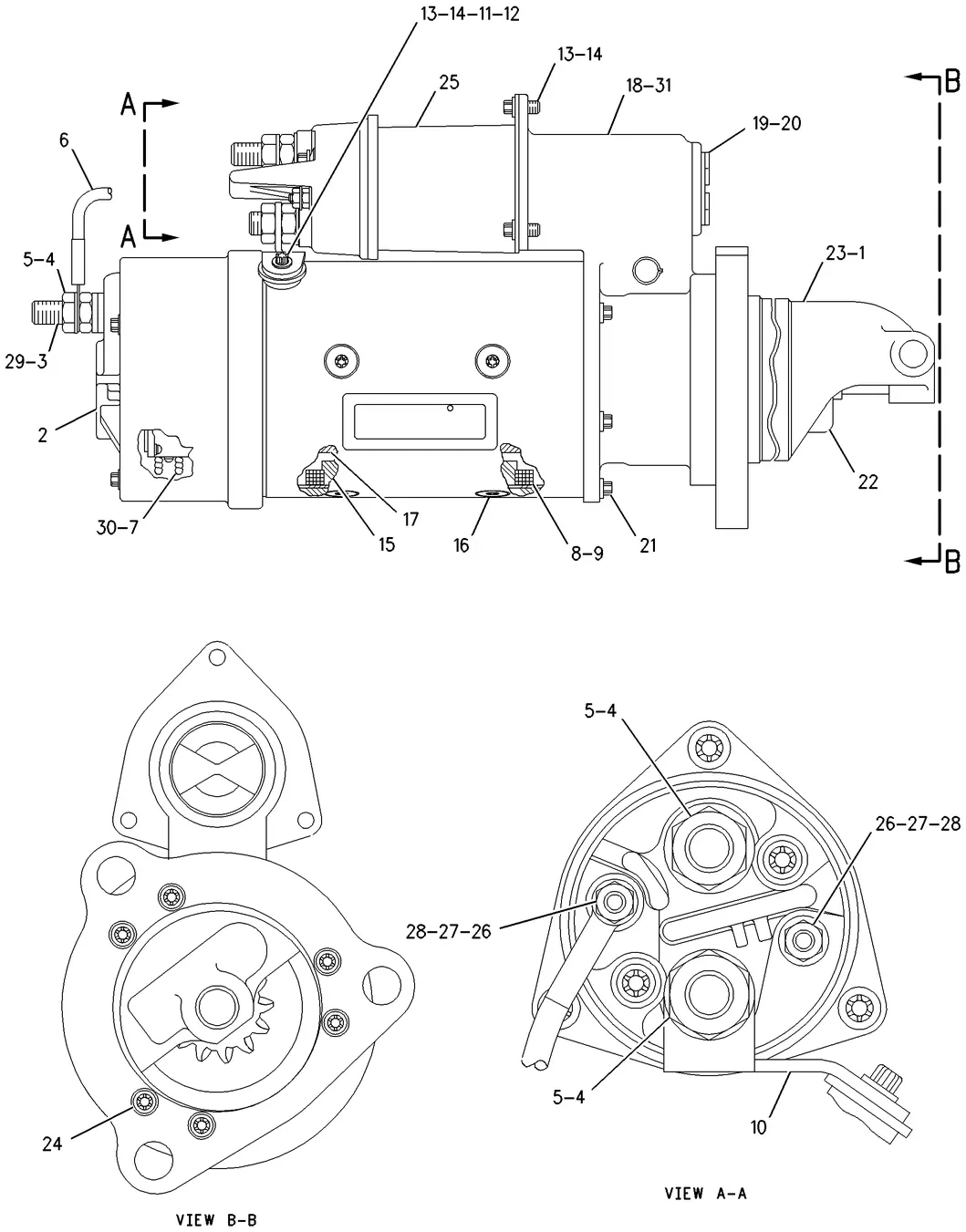 3306 · ELECTRICAL AND STARTING SYSTEM · 207-1522 CAT parts diagram