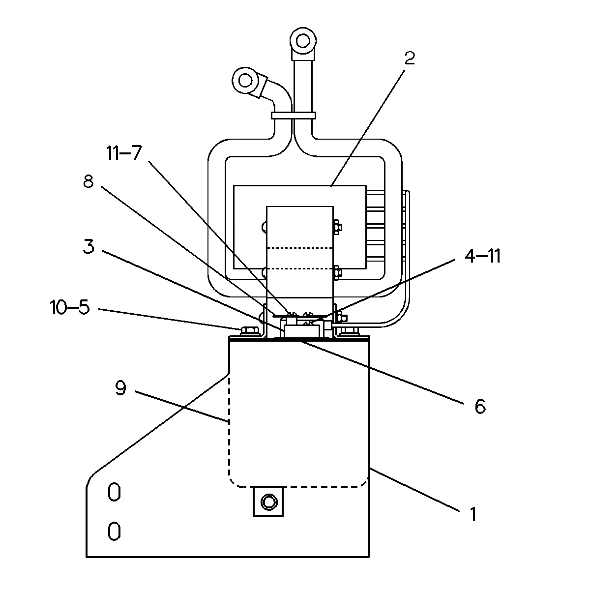 3306 · ELECTRICAL AND STARTING SYSTEM · 244-4461 CAT parts diagram
