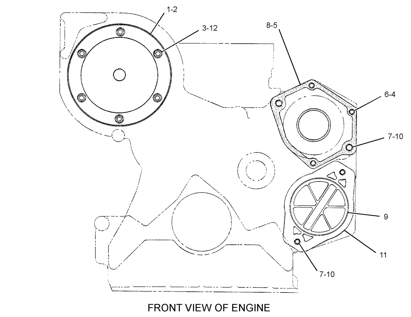 3306 · BASIC ENGINE · 111-1810 CAT parts diagram