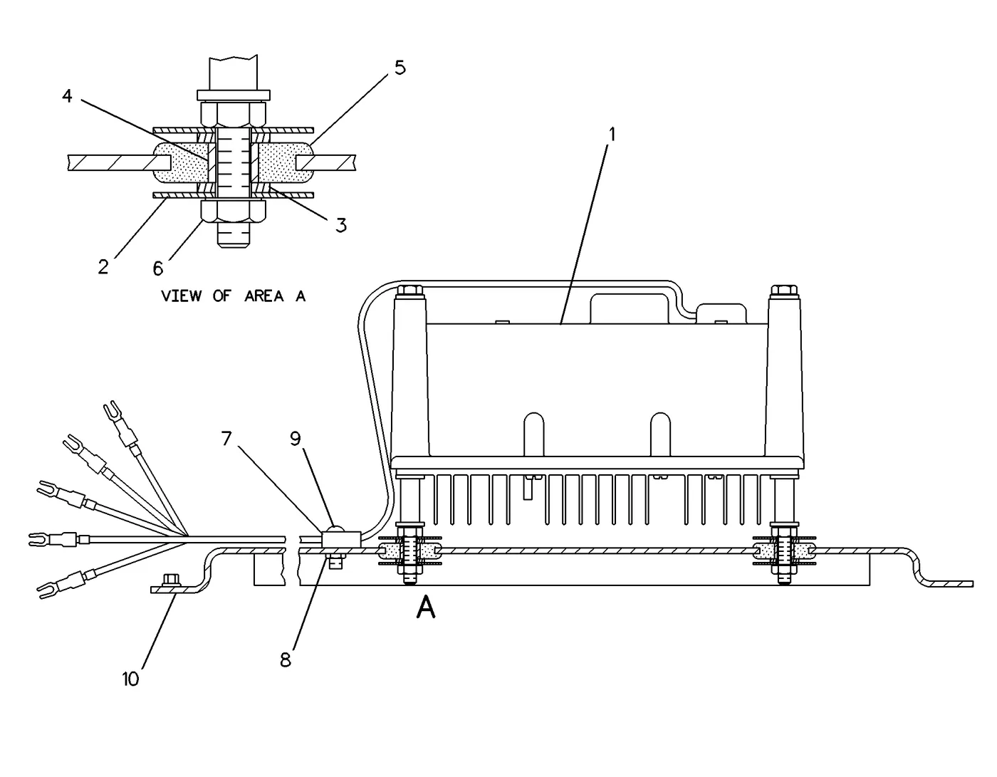 3306 · OPERATOR STATION · 033-2075 CAT parts diagram