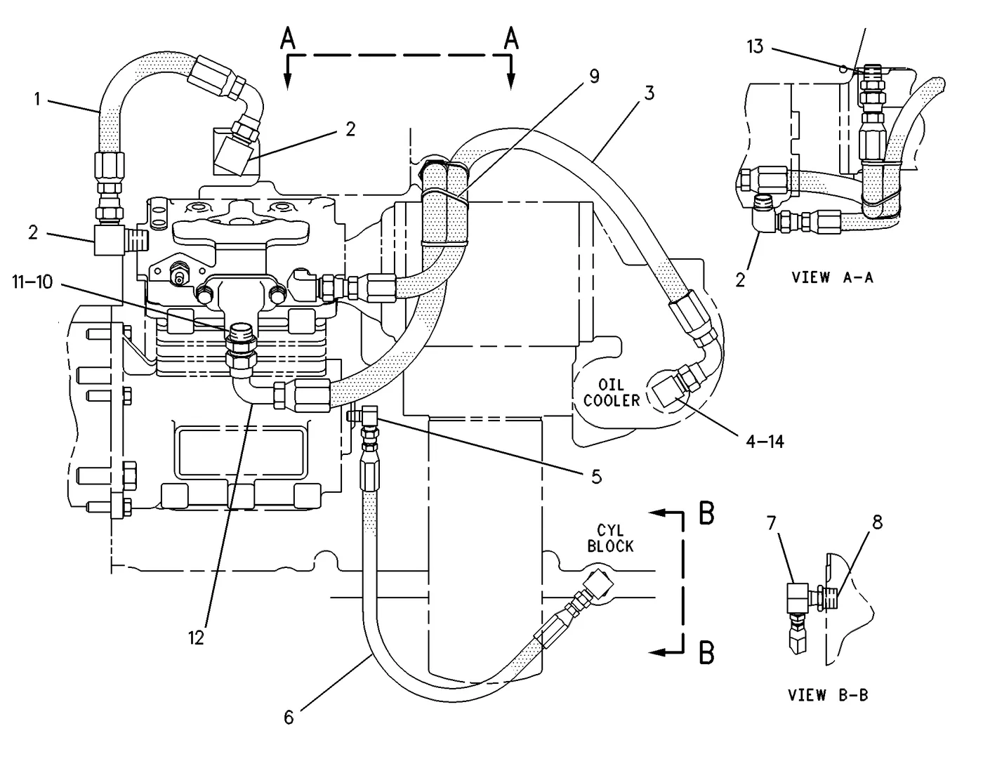 3306 · BASIC ENGINE · 110-5763 CAT parts diagram