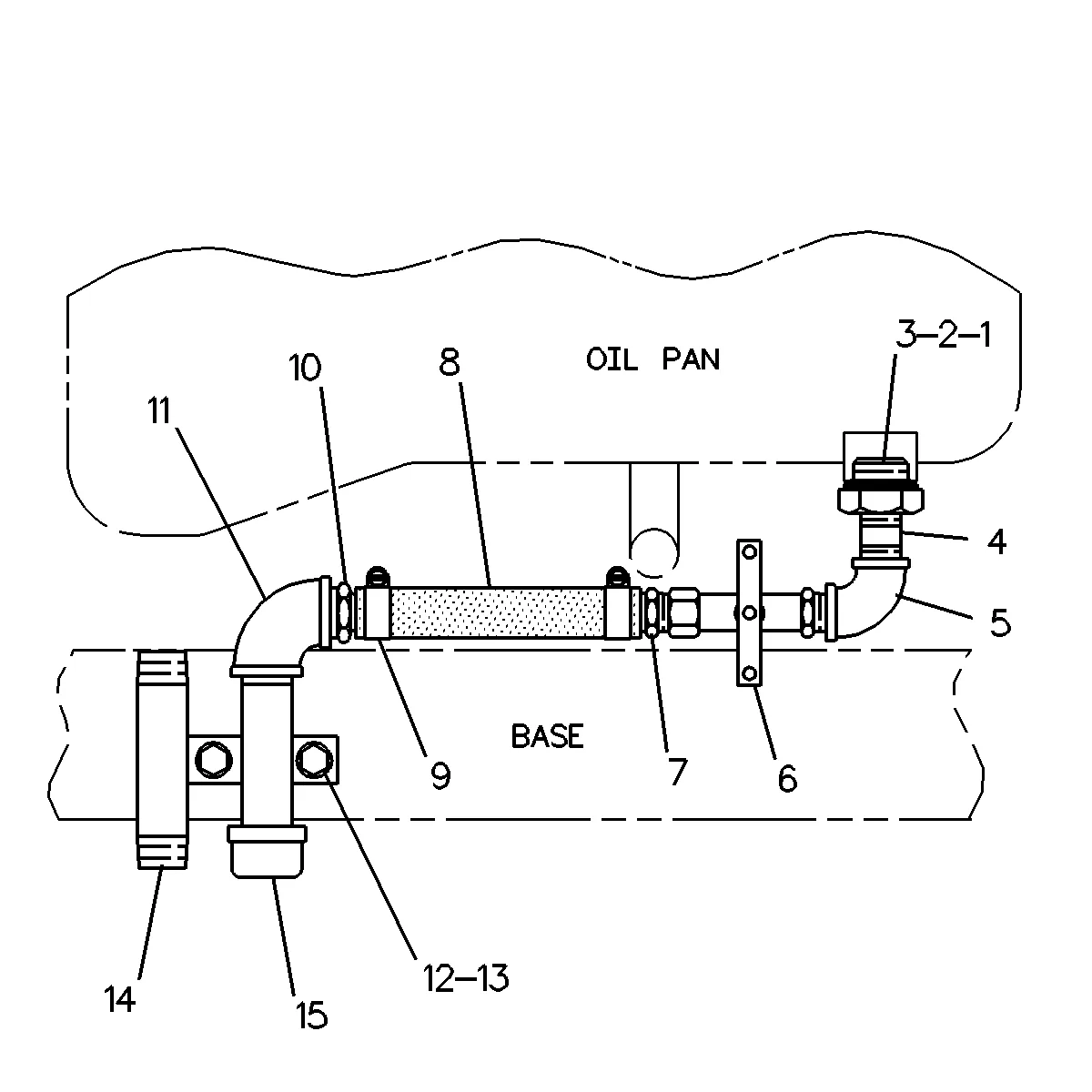 3306 · LUBRICATION SYSTEM · 114-2687 CAT parts diagram
