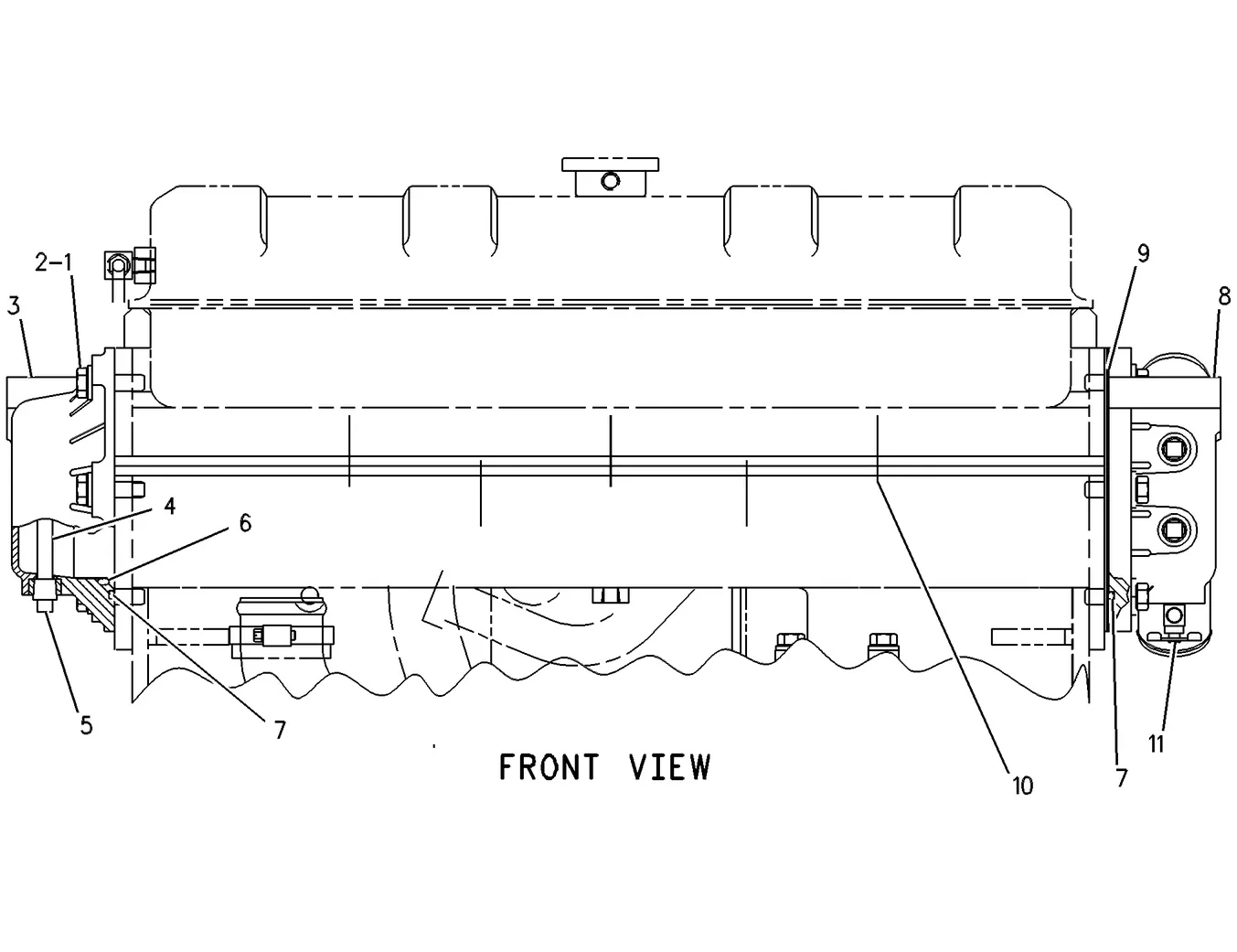 3306 · COOLING SYSTEM · 103-5820 CAT parts diagram