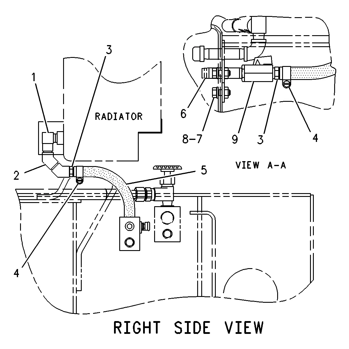 3306 · COOLING SYSTEM · 135-5159 CAT parts diagram