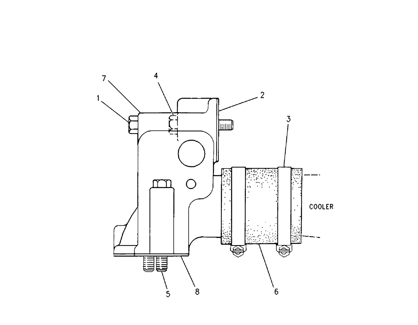 3306 · COOLING SYSTEM · 118-5606 CAT parts diagram
