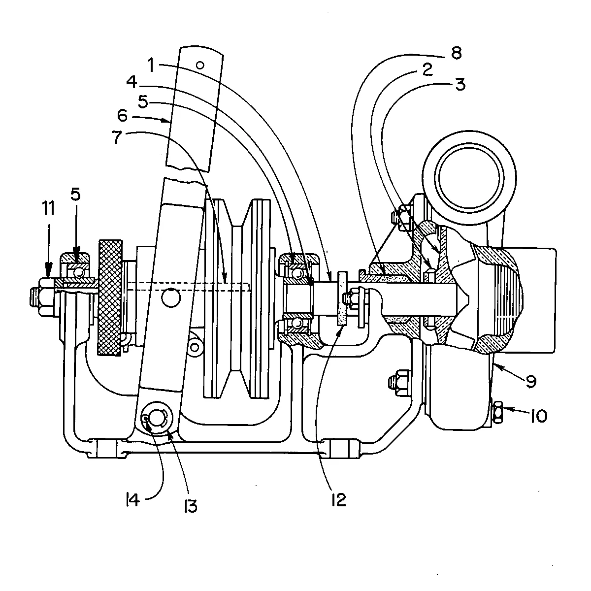 3306 · COOLING SYSTEM · 206-2866 CAT parts diagram
