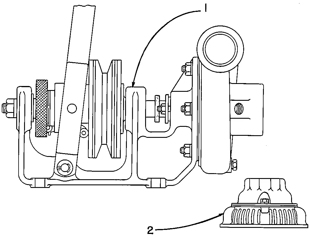 3306 · COOLING SYSTEM · 206-2866 CAT parts diagram