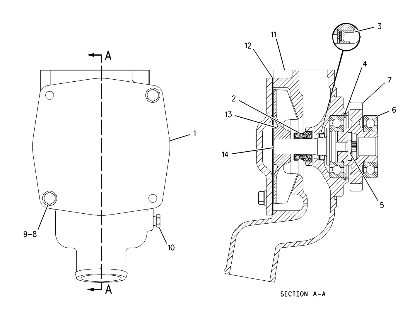 3306 · COOLING SYSTEM · 172-7760