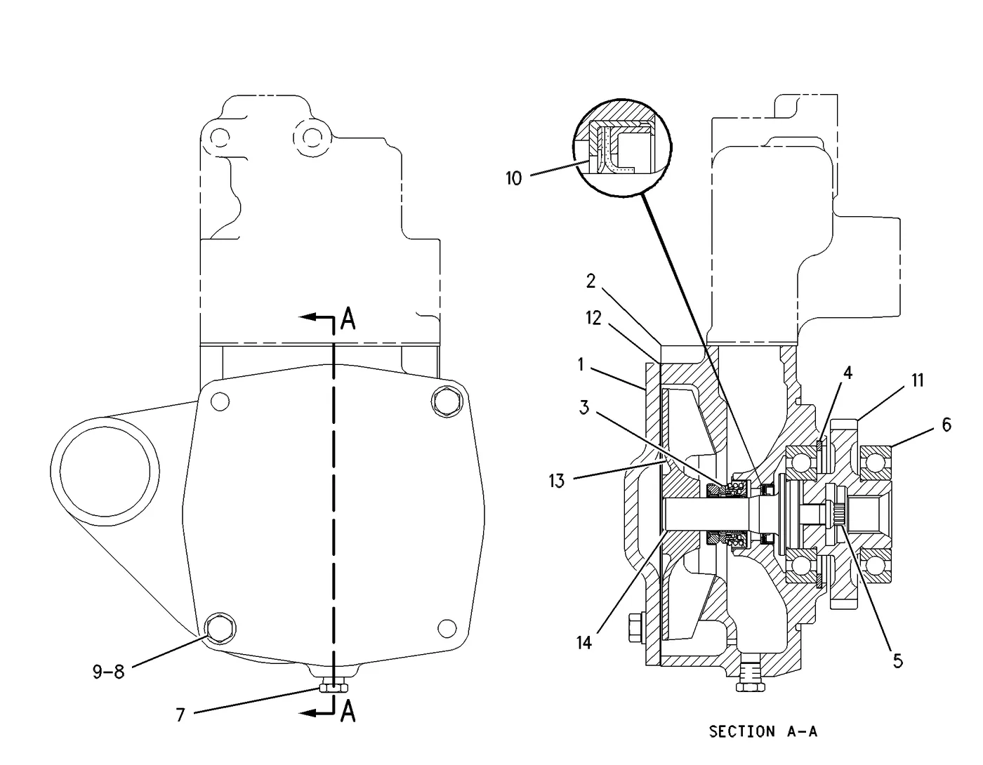 3306 · COOLING SYSTEM · 172-7771