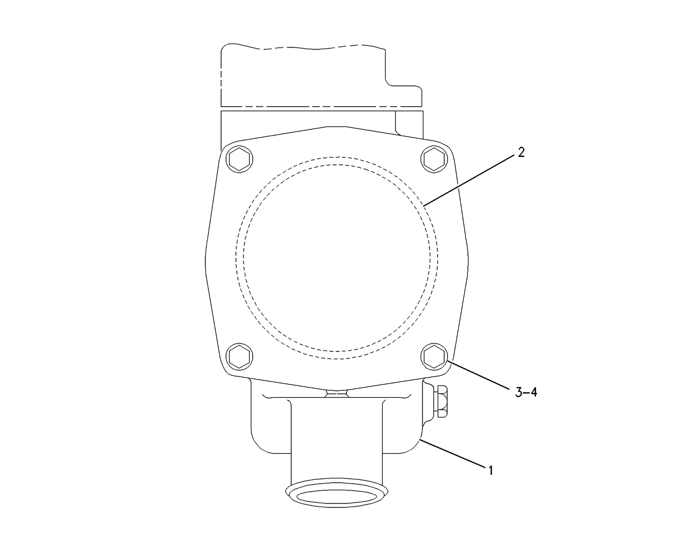 3306 · COOLING SYSTEM · 172-7767 CAT parts diagram