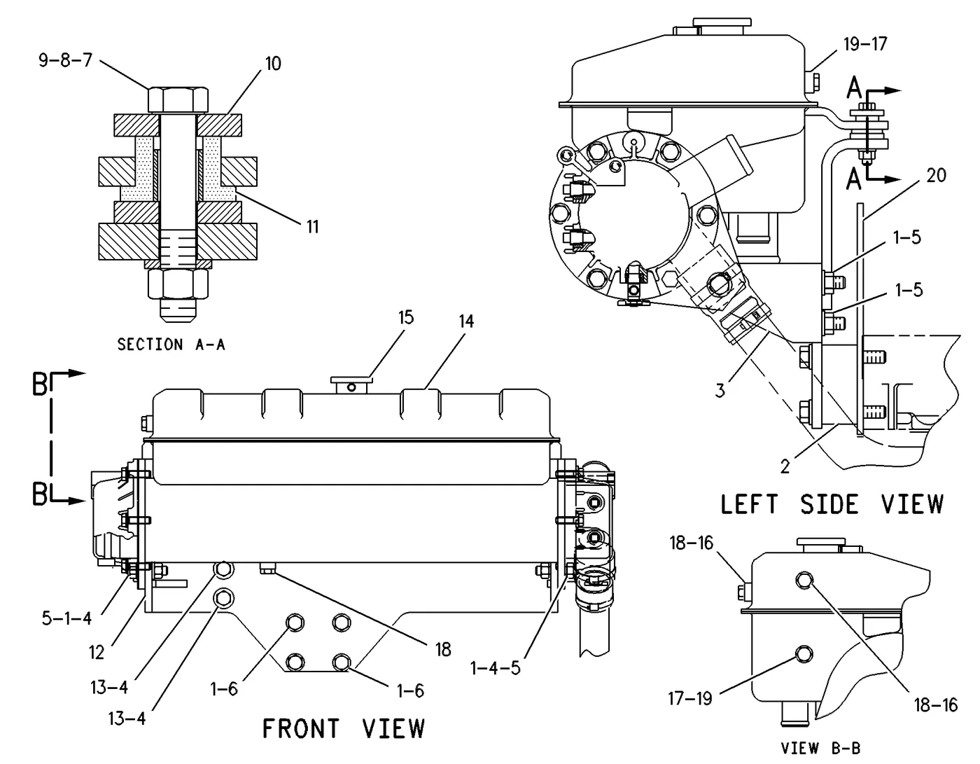 3306 · COOLING SYSTEM · 112-4033 CAT parts diagram