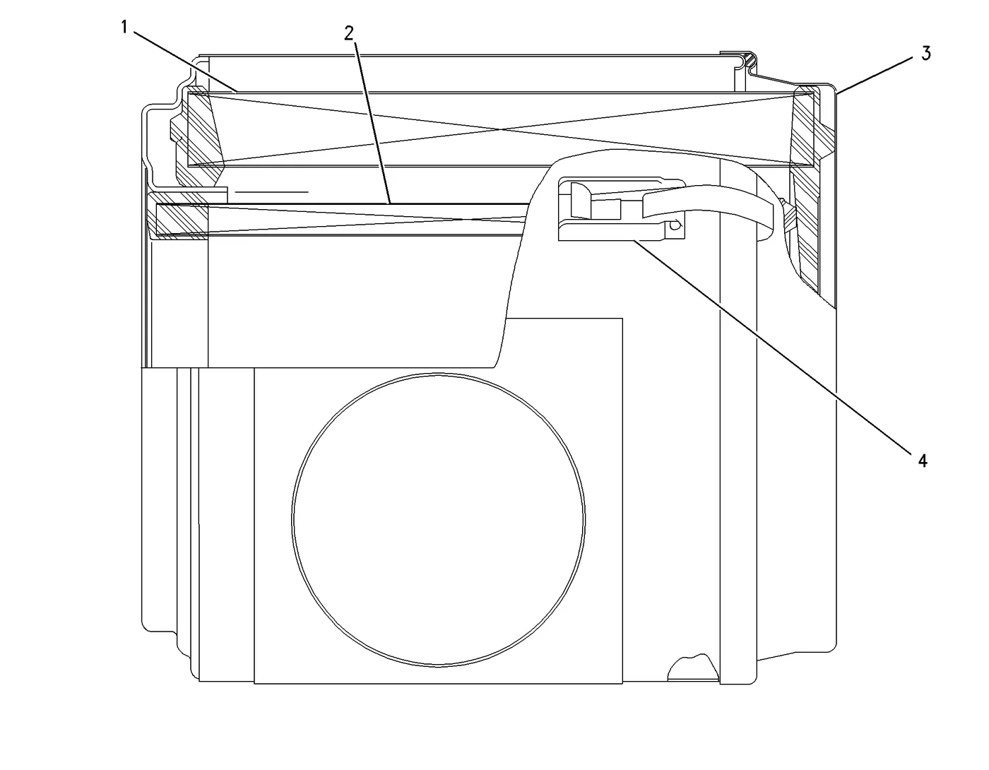 3306 · AIR INLET AND EXHAUST SYSTEM · 101-2850 CAT parts diagram