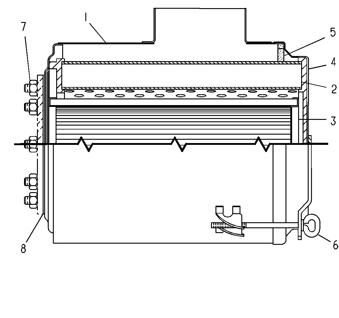 3306 · AIR INLET AND EXHAUST SYSTEM · 101-2850 CAT parts diagram