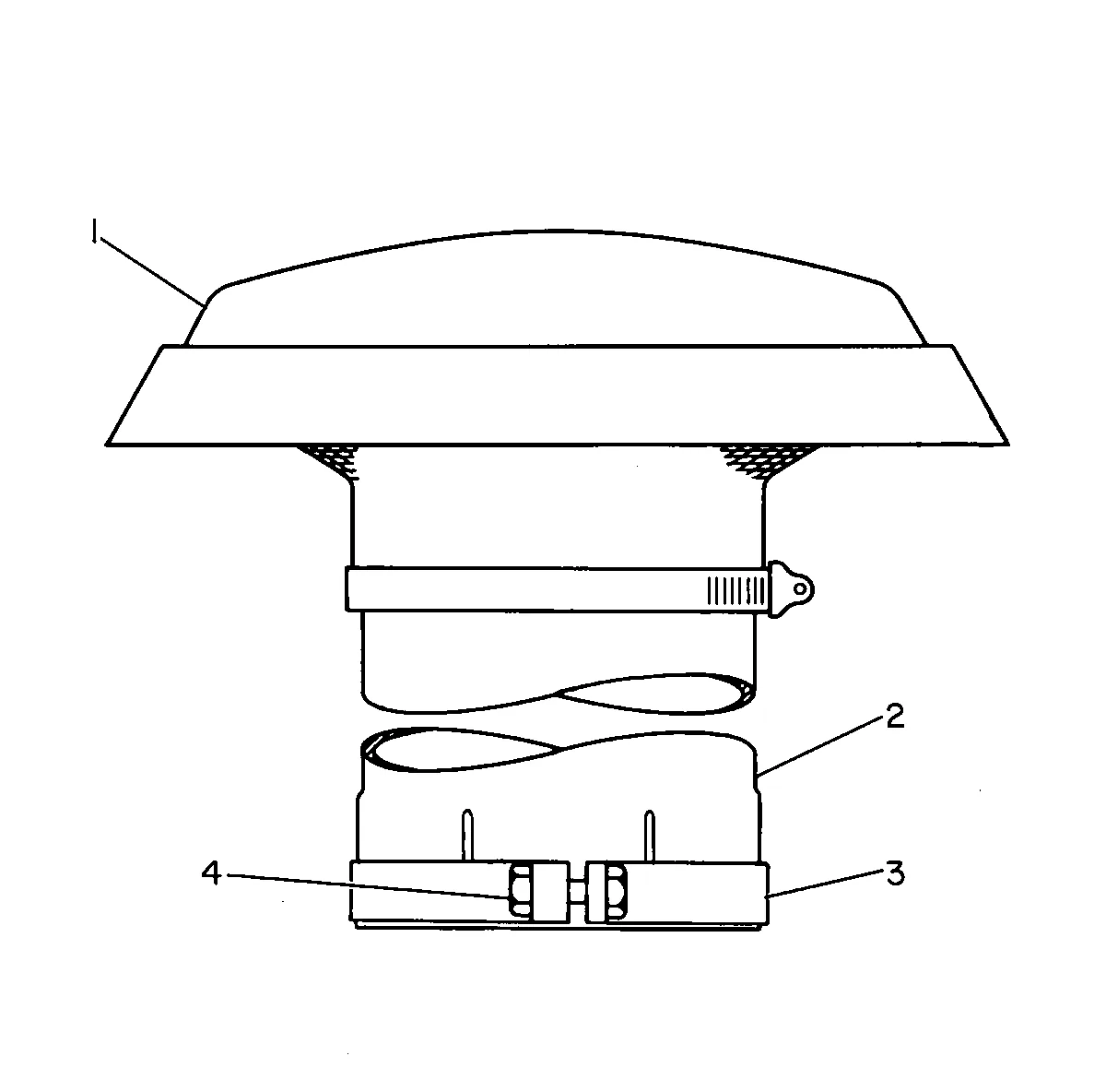 3306 · AIR INLET AND EXHAUST SYSTEM · 285-7033 CAT parts diagram