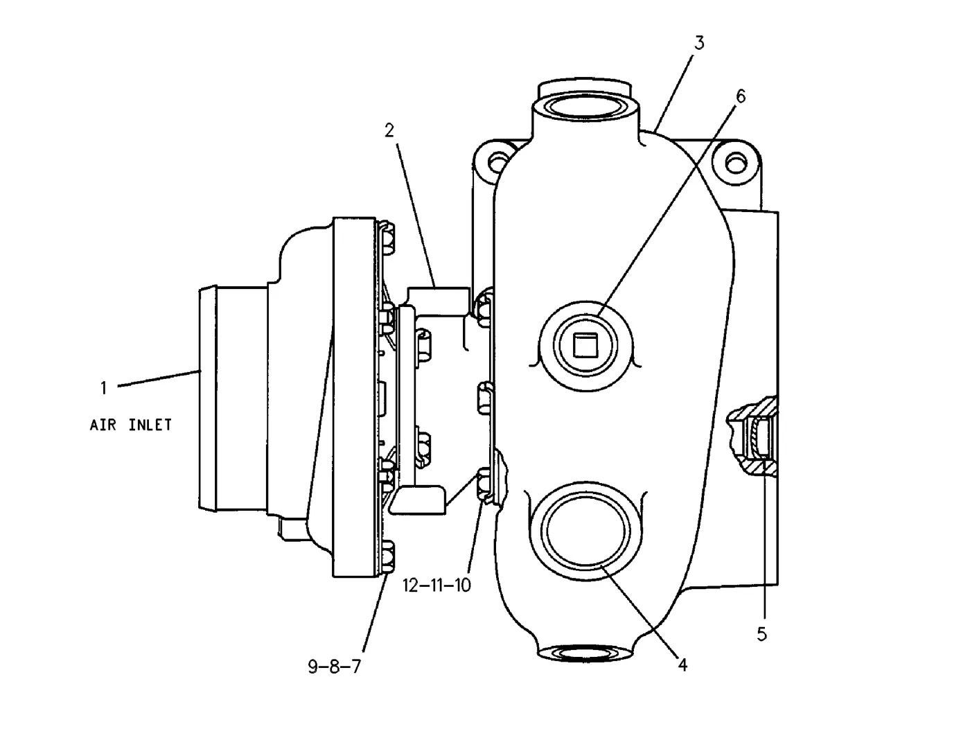 3306 · AIR INLET AND EXHAUST SYSTEM · 110-3866 CAT parts diagram
