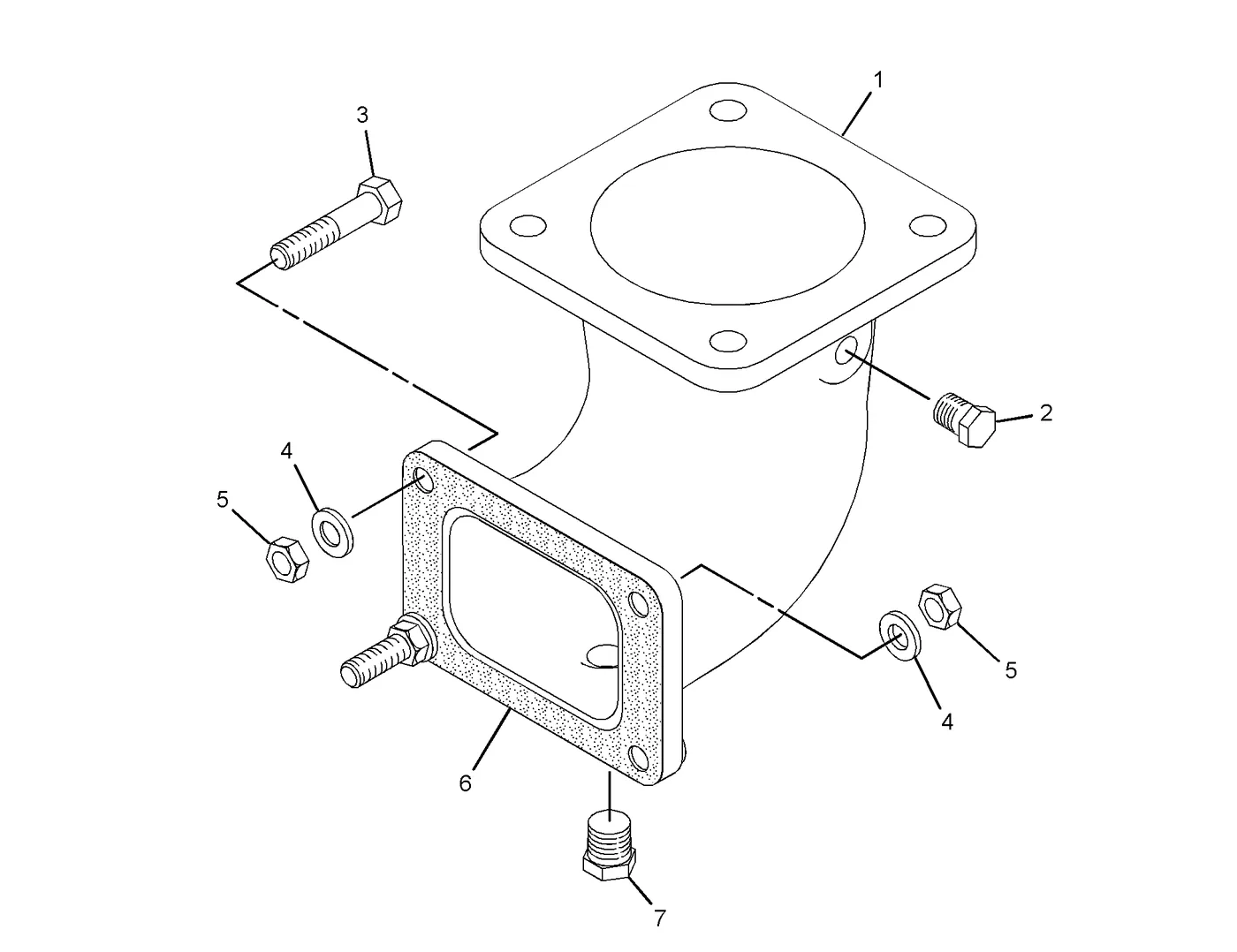3306 · AIR INLET AND EXHAUST SYSTEM · 219-1937 CAT parts diagram