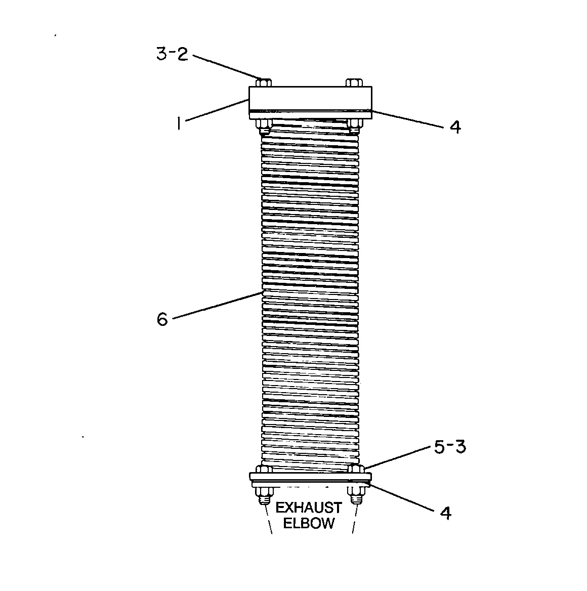 3306 · AIR INLET AND EXHAUST SYSTEM · 134-0641 CAT parts diagram