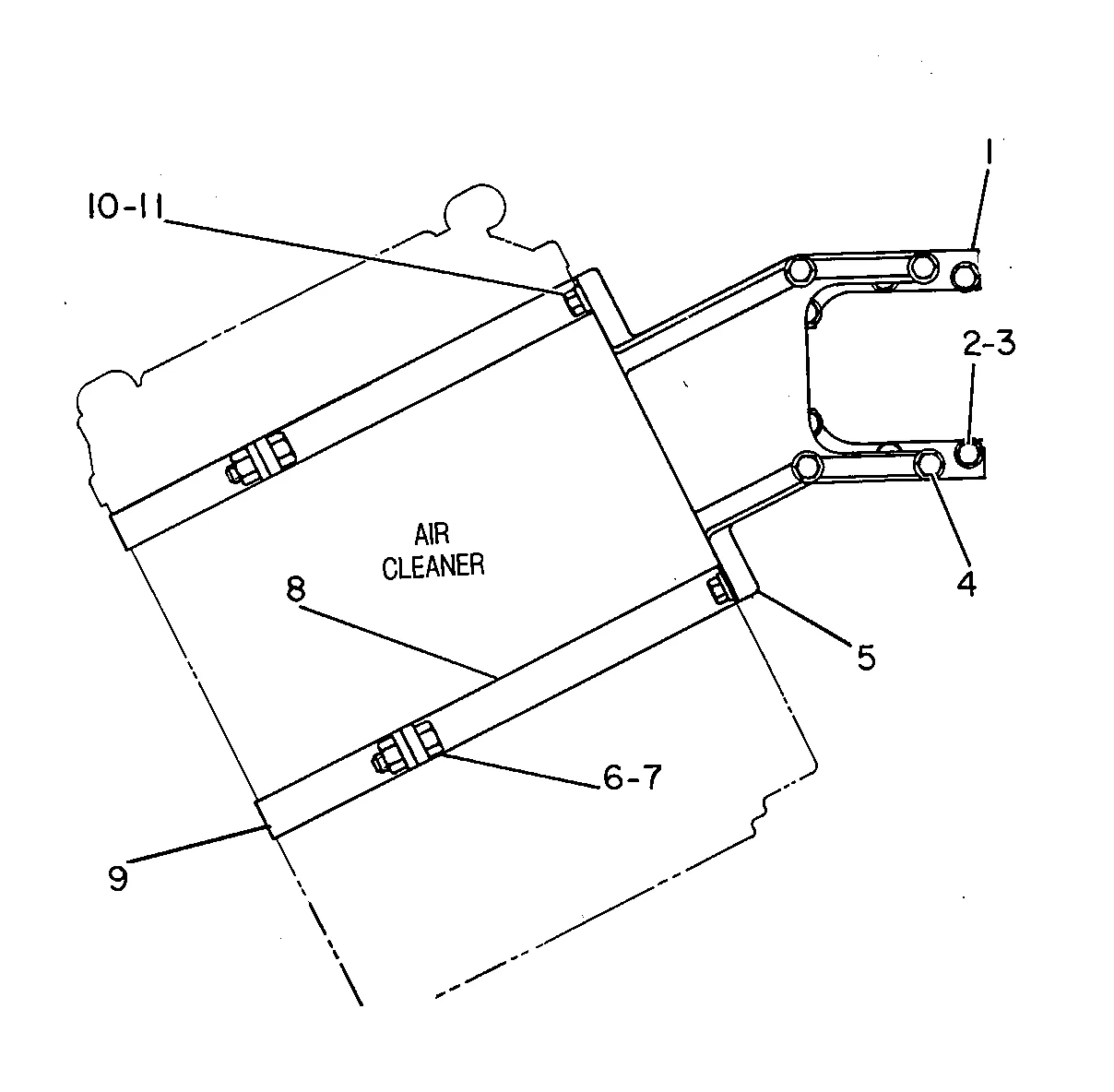 3306 · AIR INLET AND EXHAUST SYSTEM · 030-7951 CAT parts diagram