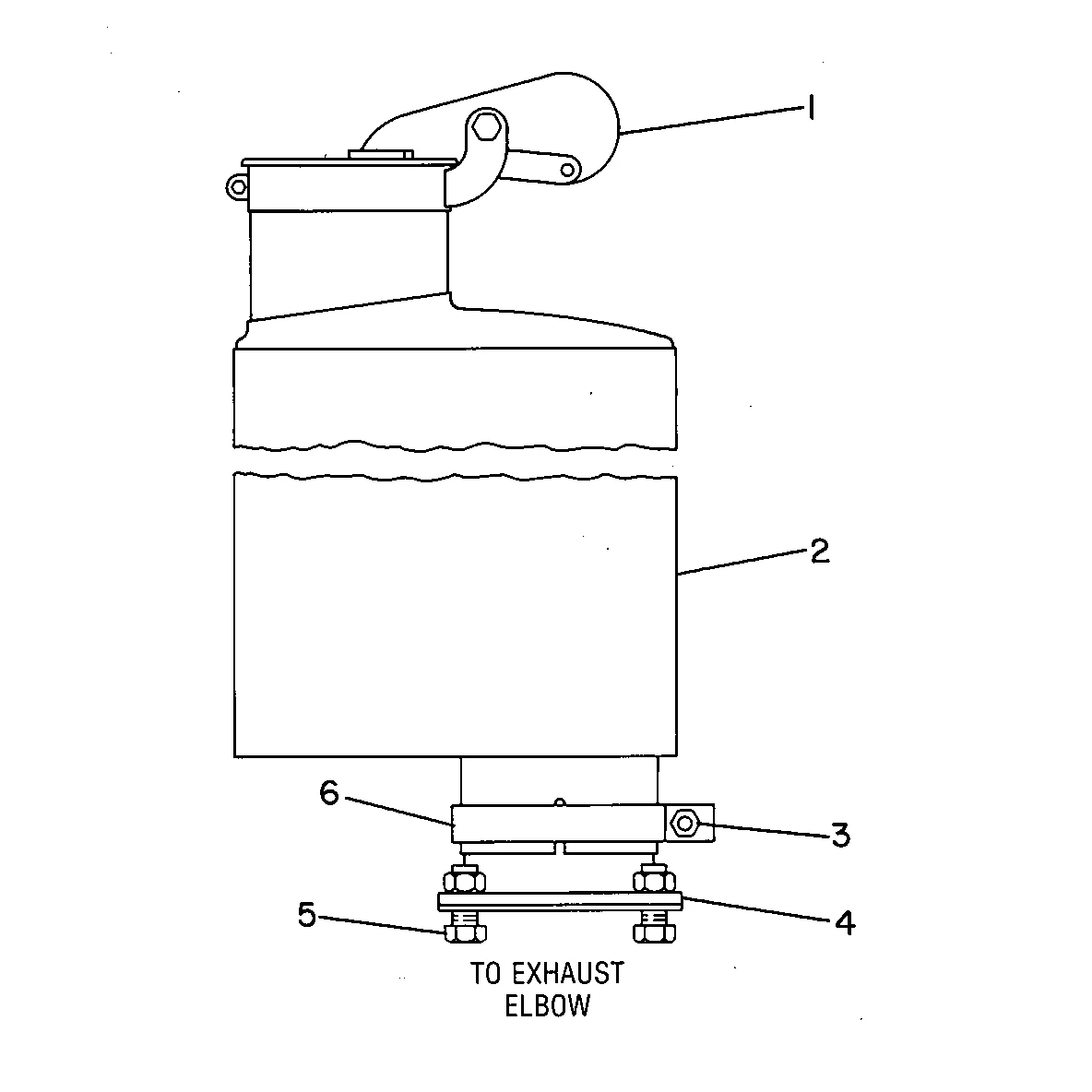 3306 · AIR INLET AND EXHAUST SYSTEM · 030-7951 CAT parts diagram