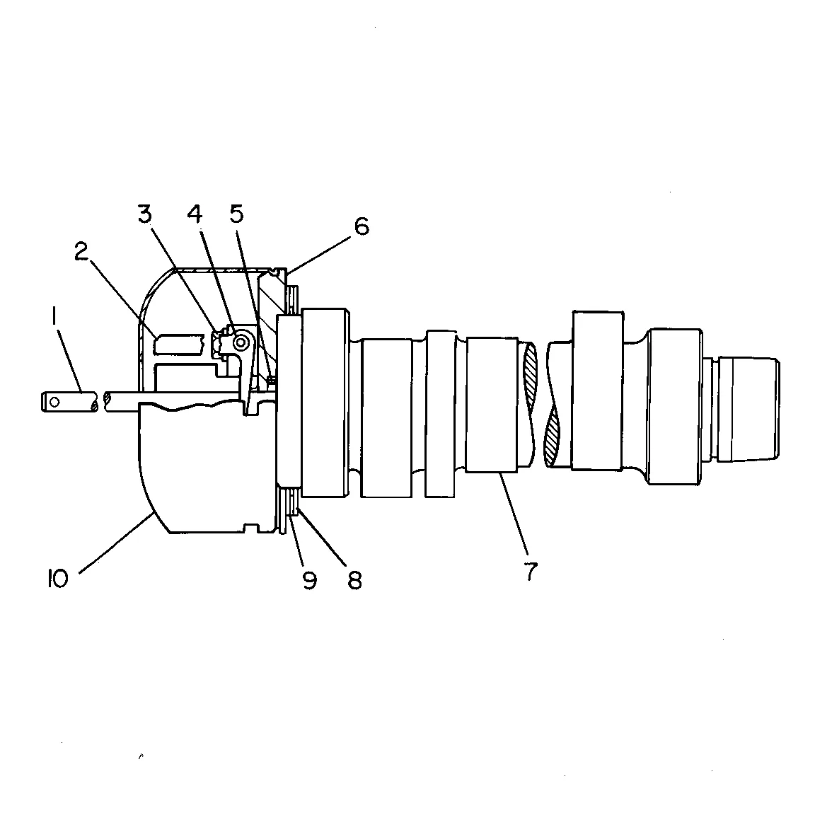 3306 · FUEL SYSTEM · 184-7209 CAT parts diagram
