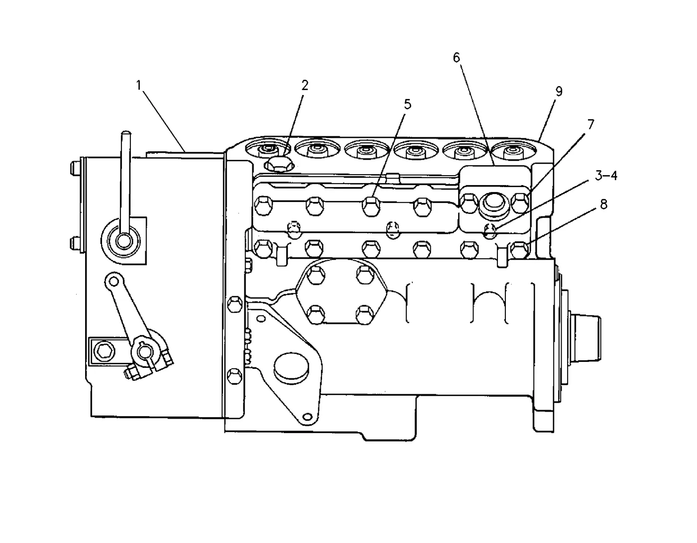 3306 · FUEL SYSTEM · 131-5454 CAT parts diagram
