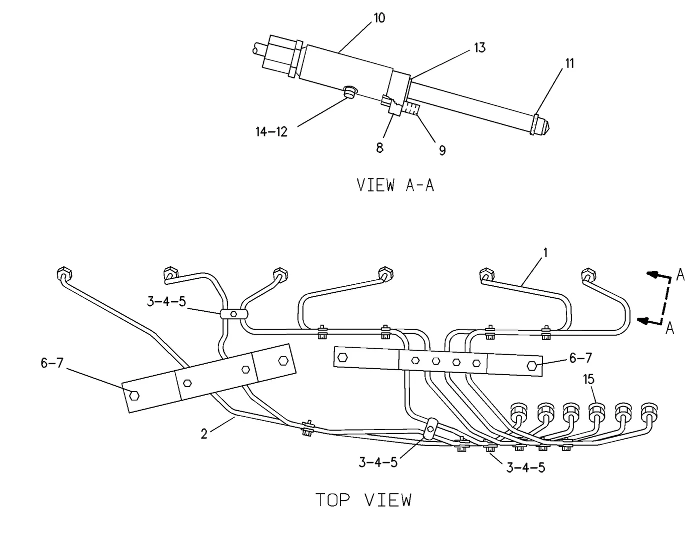 3306 · FUEL SYSTEM · 179-8213 CAT parts diagram