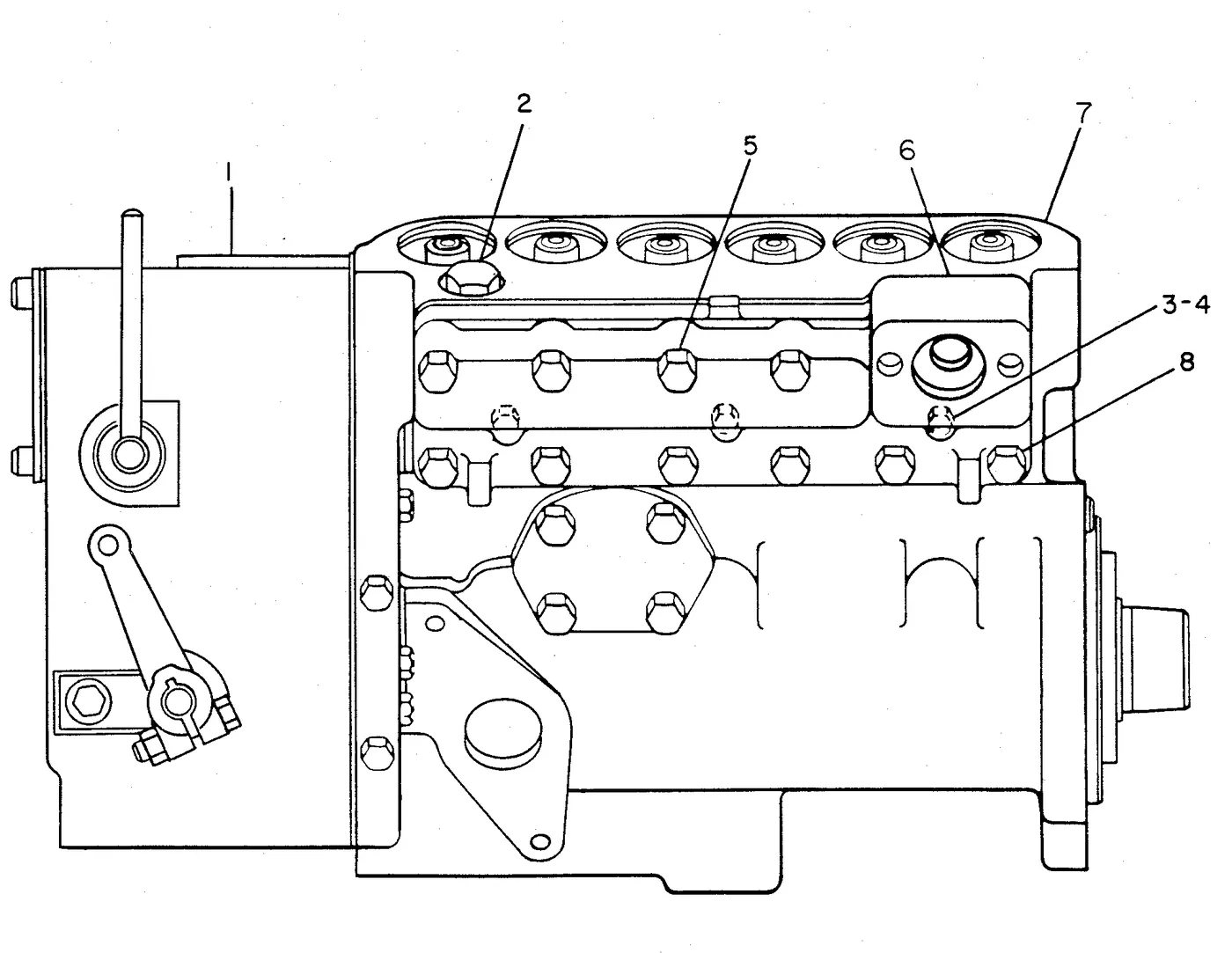 3306 · FUEL SYSTEM · 115-1249 CAT parts diagram