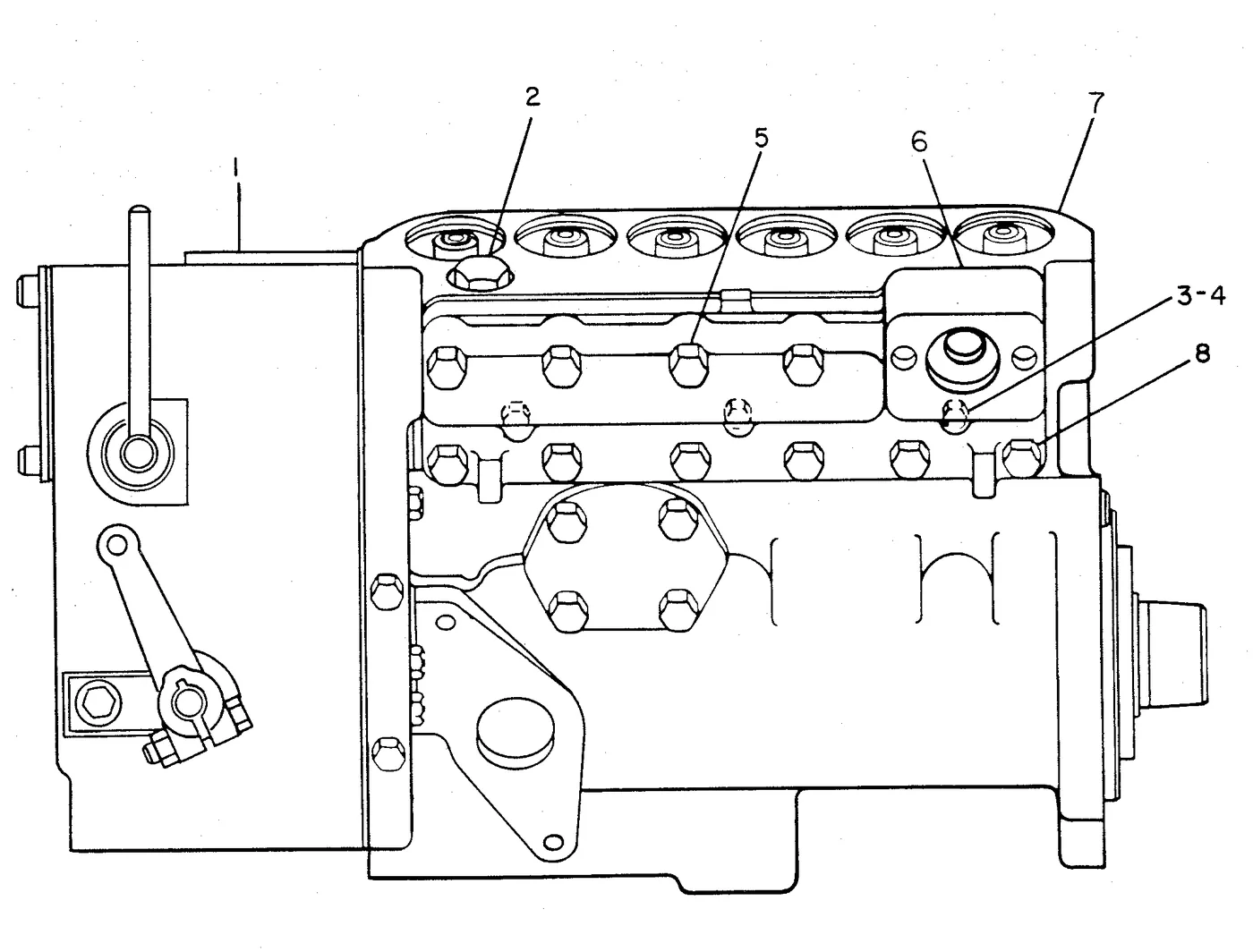 3306 · FUEL SYSTEM · 115-1249 CAT parts diagram
