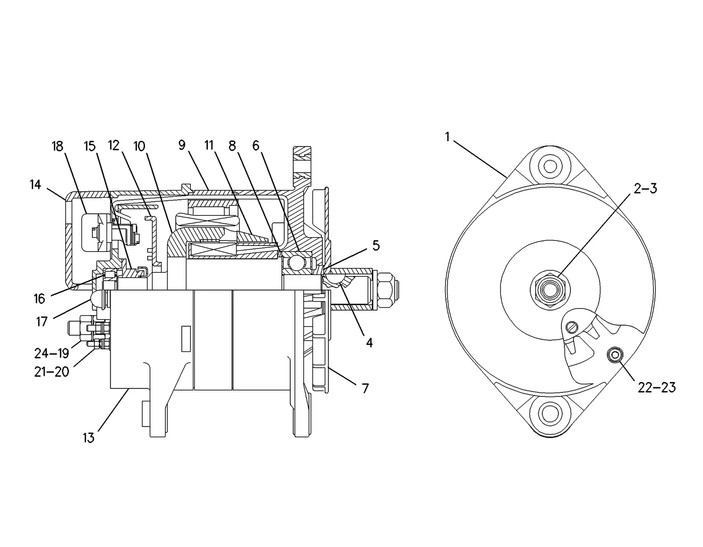 3306 · ELECTRICAL AND STARTING SYSTEM · 100-5047 CAT parts diagram