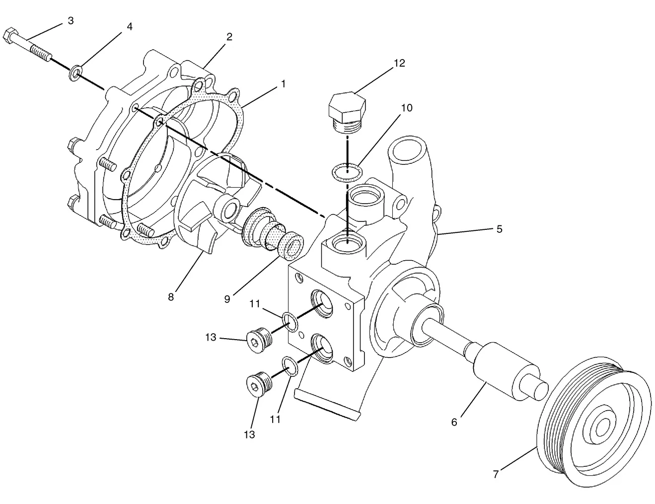 330C · COOLING SYSTEM · 202-7676 CAT parts diagram