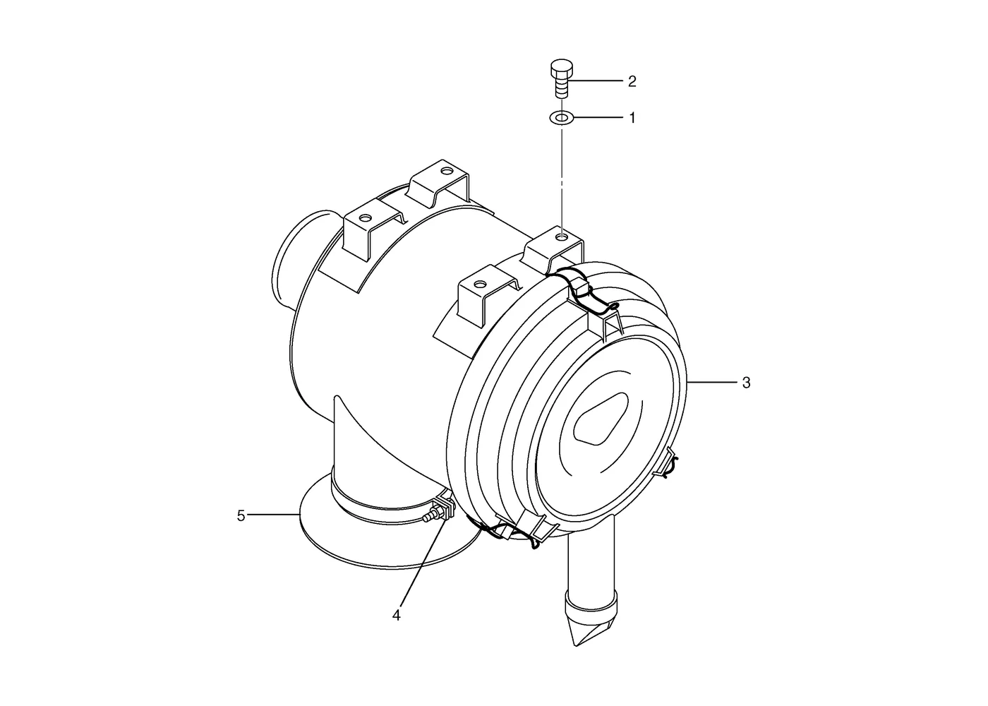 330C · AIR INLET AND EXHAUST SYSTEM · 193-2713 CAT parts diagram