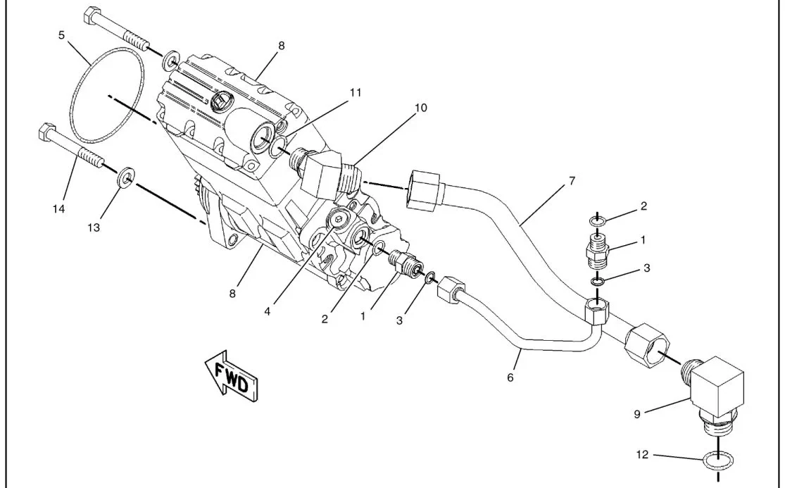 330C 6V4589 parts diagram