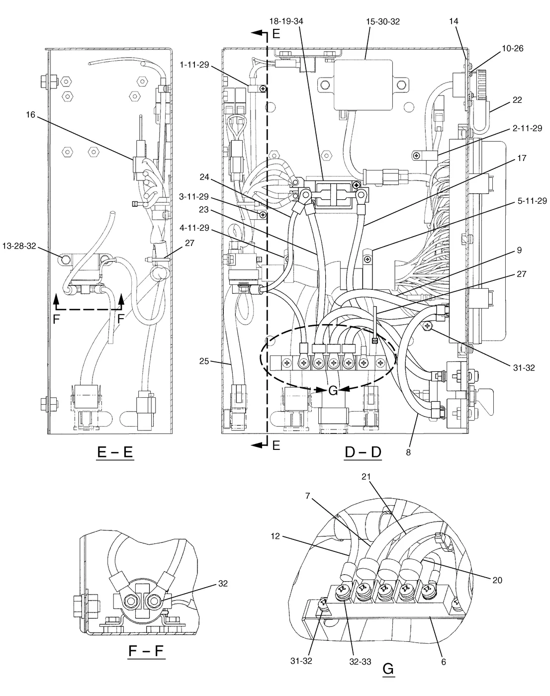 330C · ELECTRICAL AND STARTING SYSTEM · 231-1661 CAT parts diagram