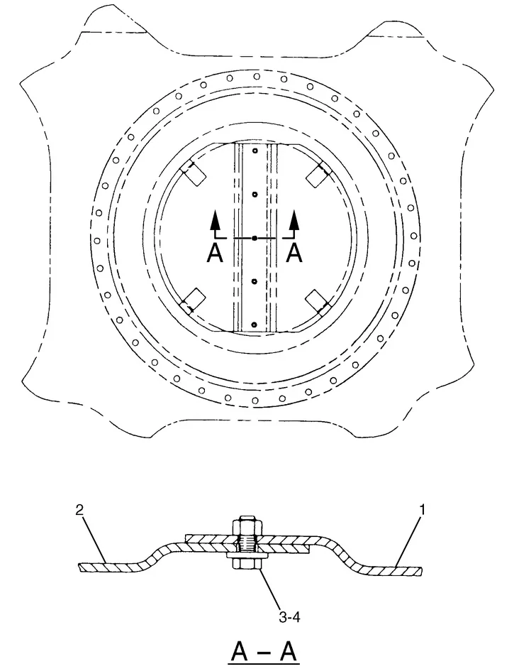 330C · FRAME AND BODY · 134-8887 CAT parts diagram