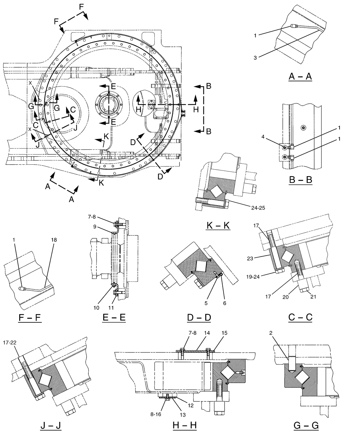 102-6445 - BOLT (L=170mm)