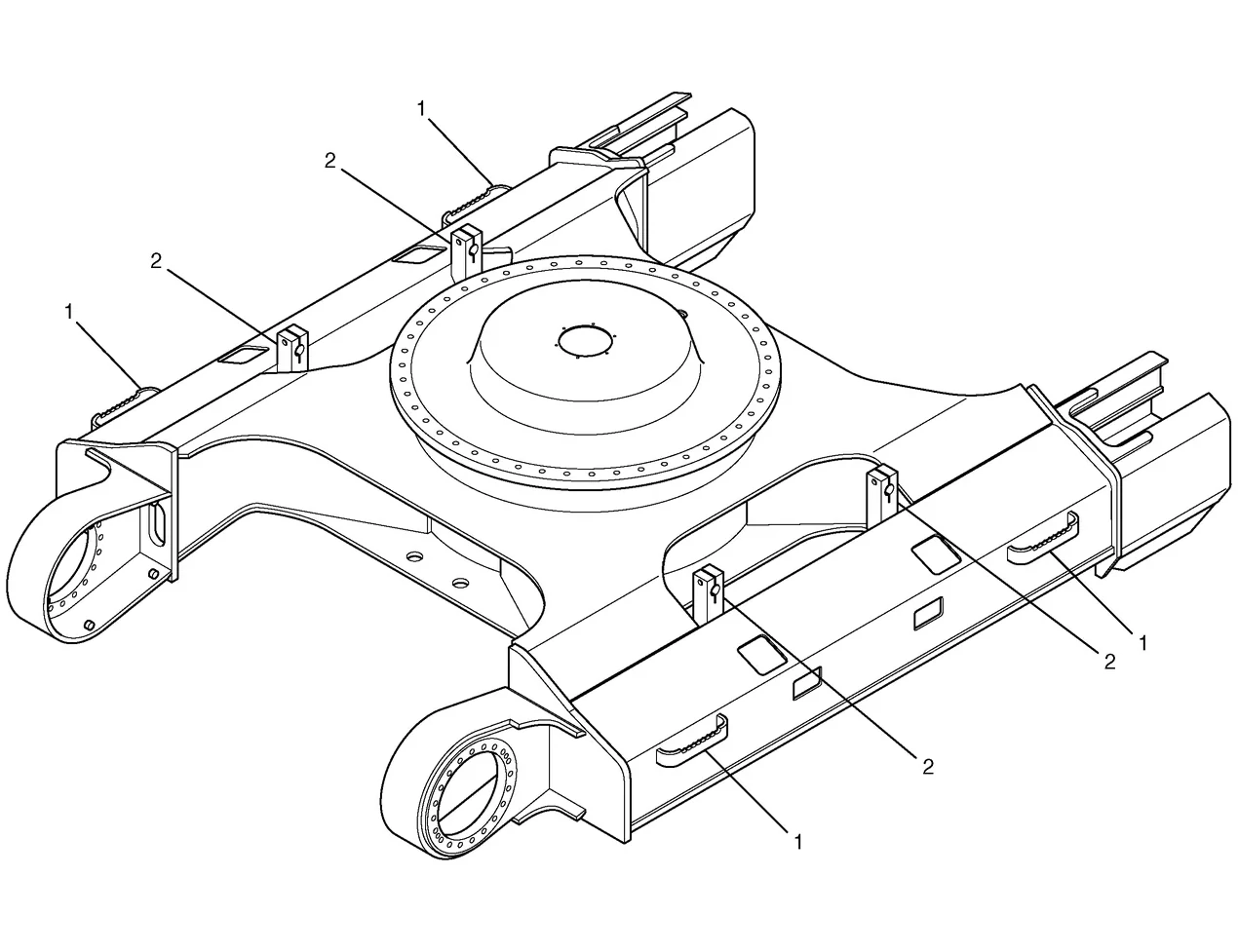 330C · FRAME AND BODY · 189-3848 CAT parts diagram