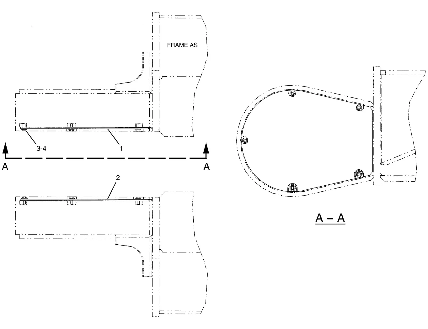 330C · FRAME AND BODY · 203-7263 CAT parts diagram