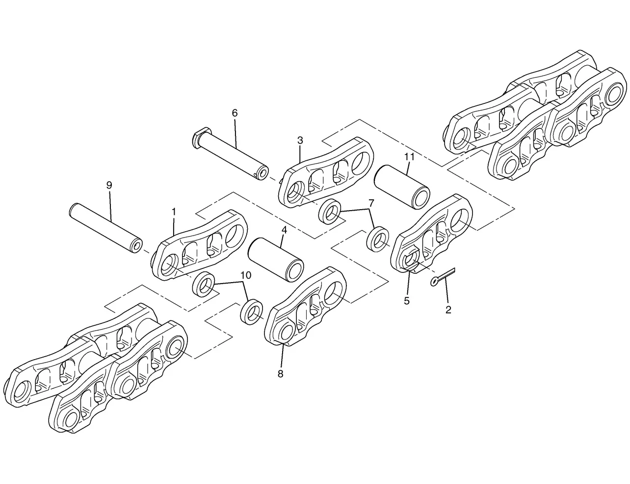 330C · FRAME AND BODY · 201-9118 CAT parts diagram