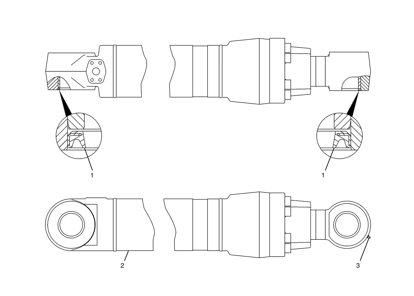 330C · HYDRAULIC SYSTEM · 191-5550 CAT parts diagram