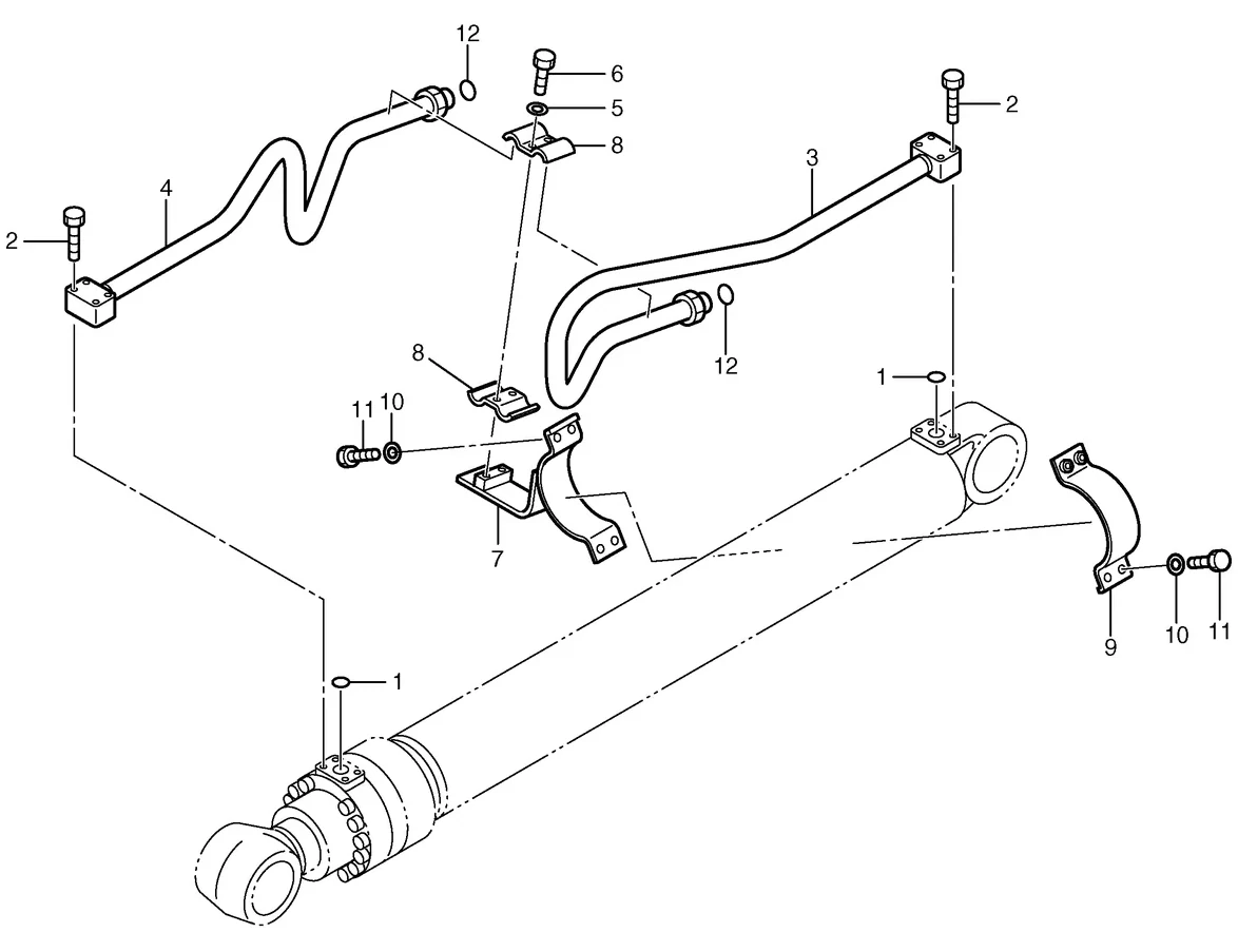 330C · HYDRAULIC SYSTEM · 192-6908 CAT parts diagram