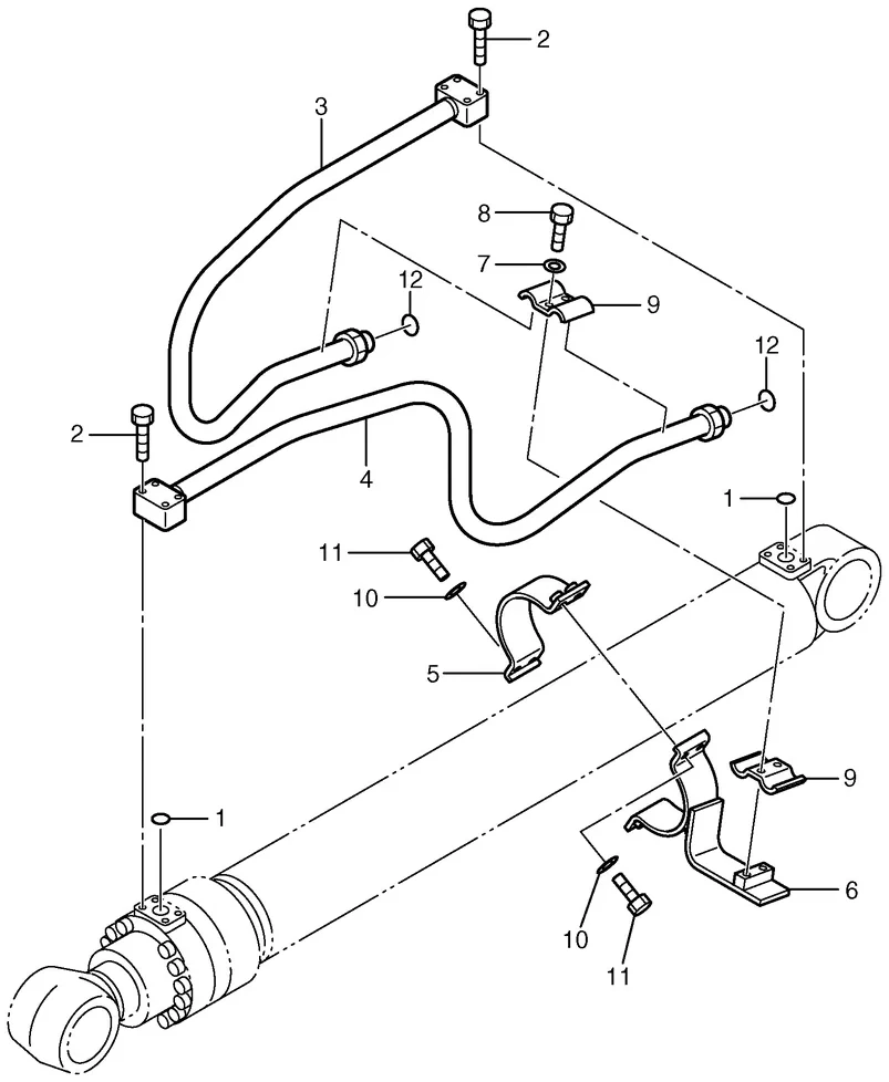 330C · HYDRAULIC SYSTEM · 192-6909 CAT parts diagram