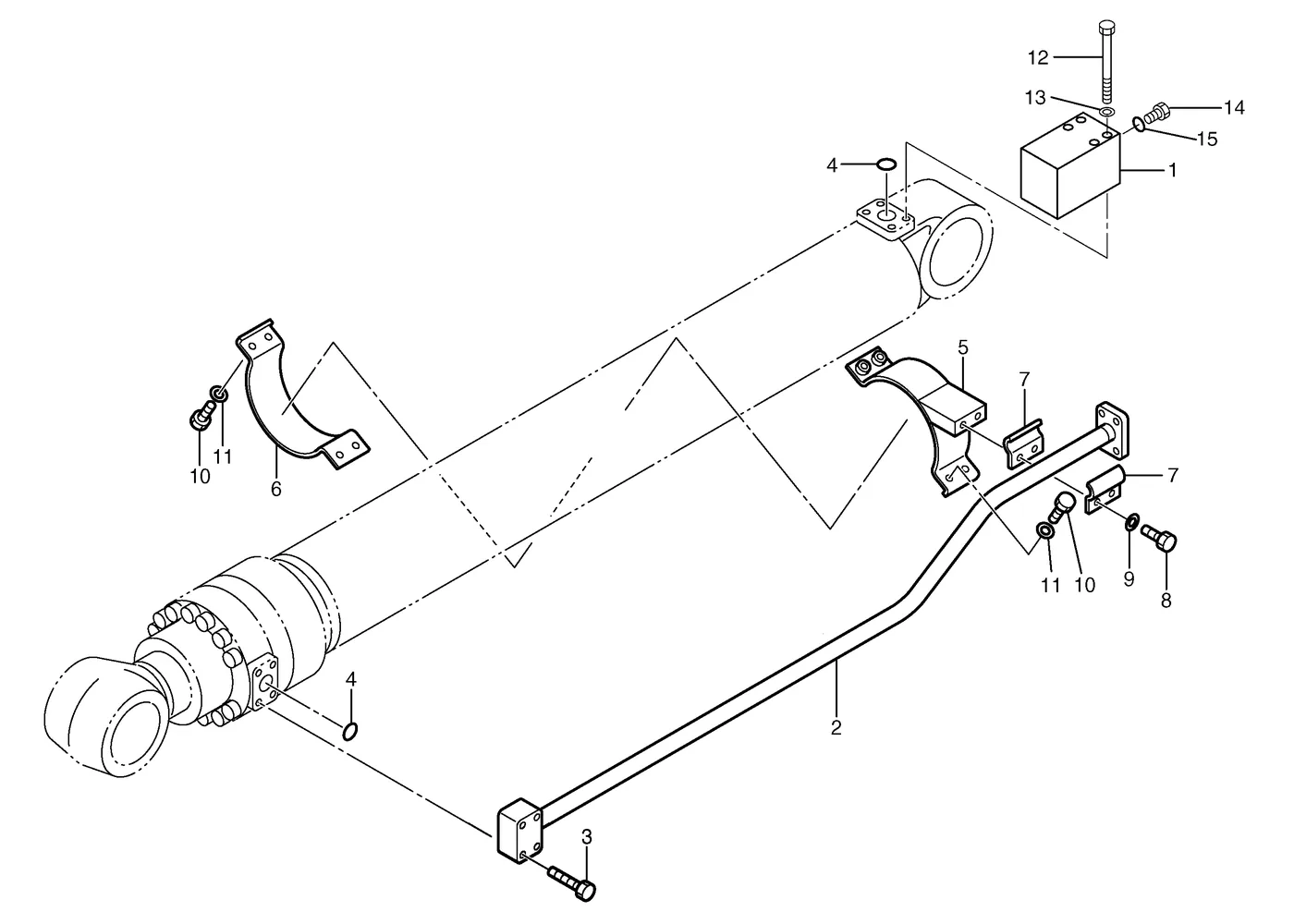 330C · HYDRAULIC SYSTEM · 192-6910 CAT parts diagram