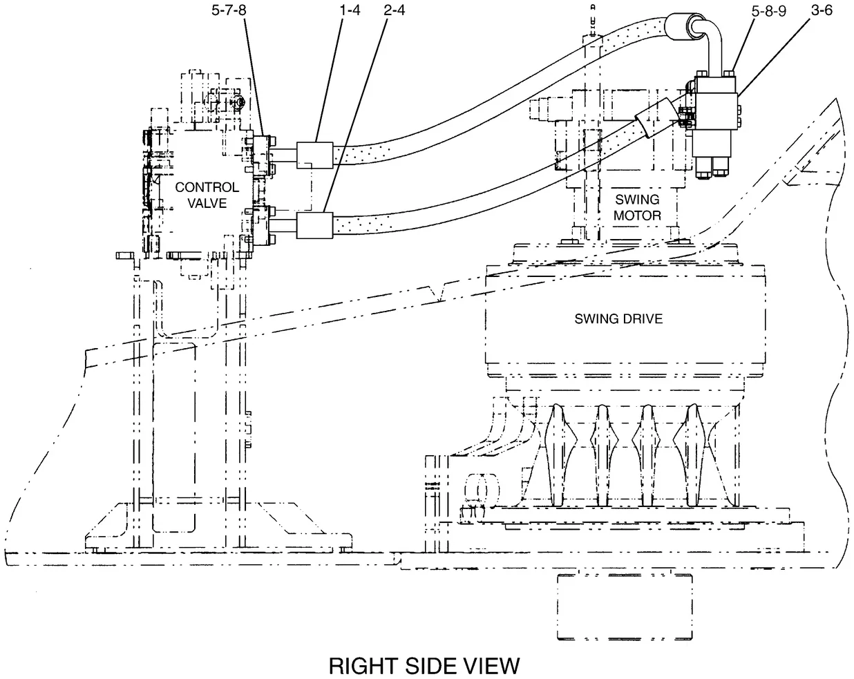 330C · HYDRAULIC SYSTEM · 192-6852 CAT parts diagram