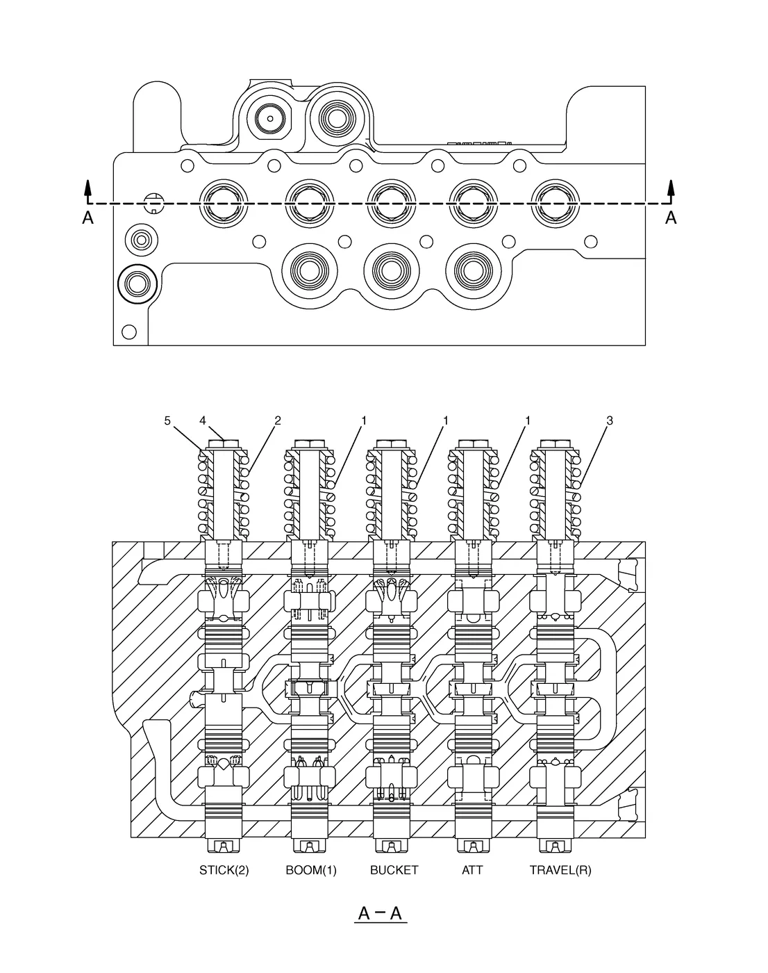 330C · HYDRAULIC SYSTEM · 190-7703 CAT parts diagram