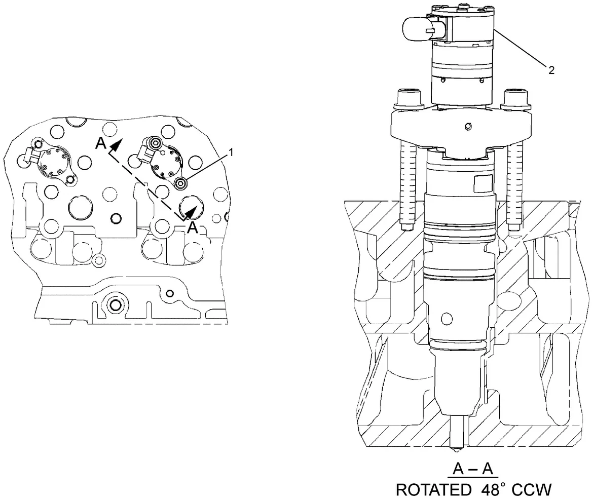 330D · FUEL SYSTEM · 267-3361 CAT parts diagram