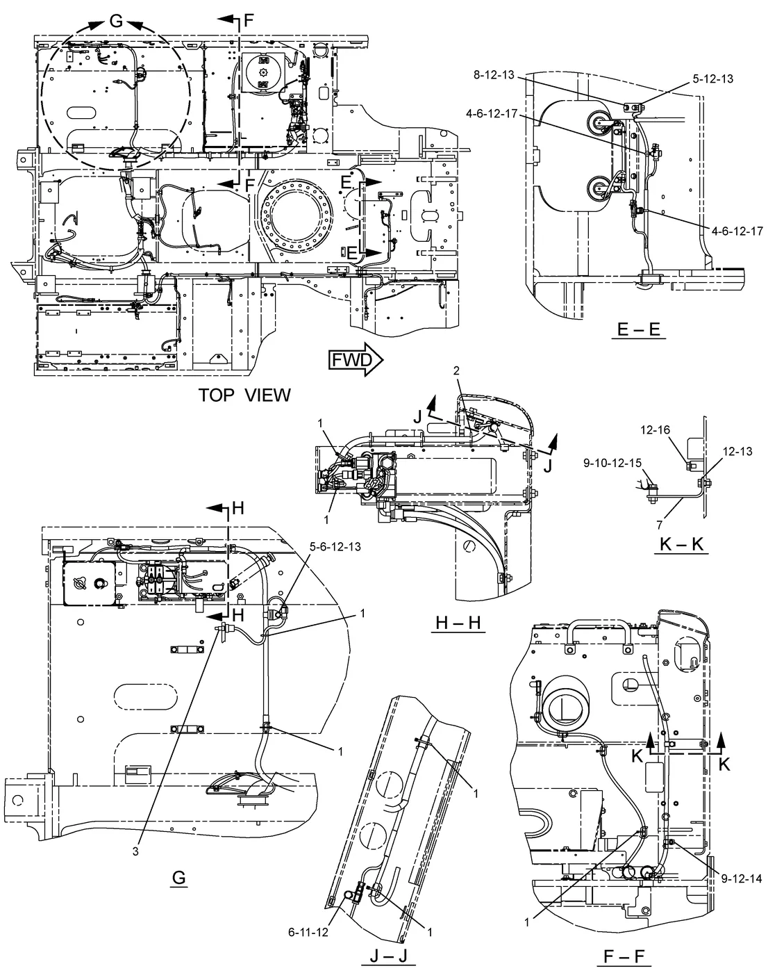 330D · ELECTRICAL AND STARTING SYSTEM · 306-8527 CAT parts diagram