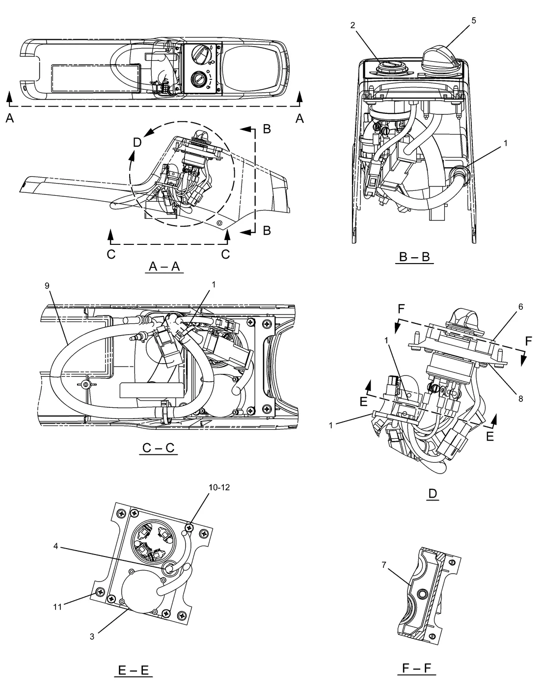 330D · ELECTRICAL AND STARTING SYSTEM · 251-0542 CAT parts diagram