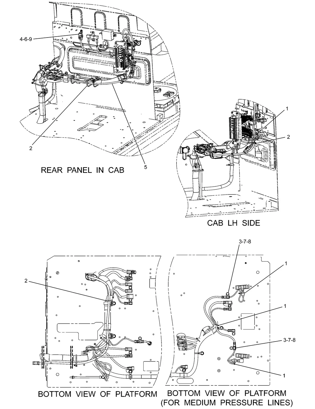 330D · ELECTRICAL AND STARTING SYSTEM · 251-0529 CAT parts diagram