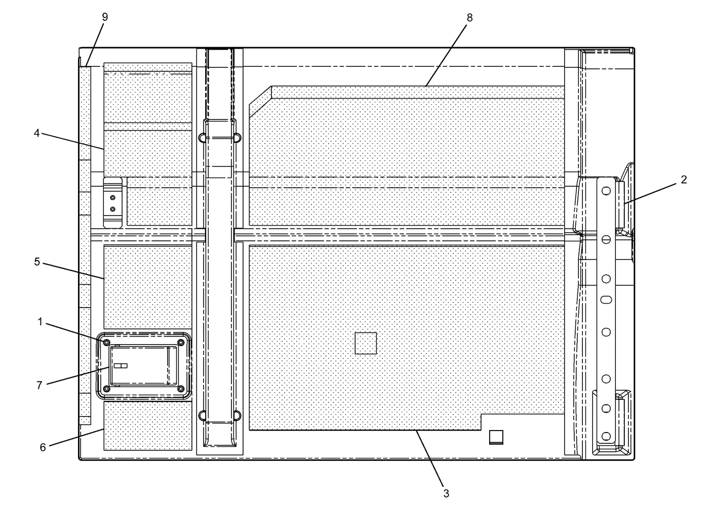 330D · FRAME AND BODY · 262-2560 CAT parts diagram